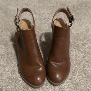 Elegant Brown Ankle Booties